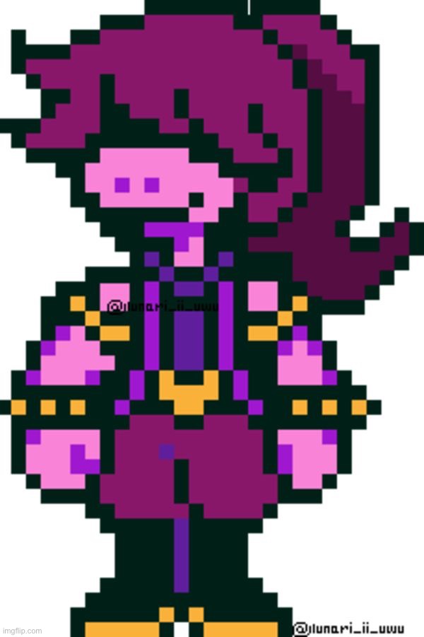 HOLEY SHI SUSIE PONYTAIL SPRITE THAT SOMEONE THAT IDK MADE PROPS TO YOU | made w/ Imgflip meme maker