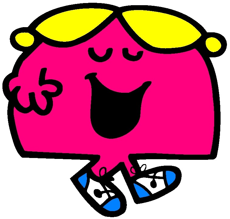 High Quality Little Miss Chatterbox Blank Meme Template
