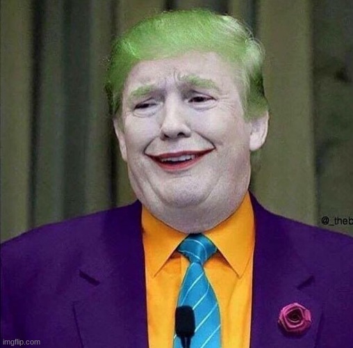 Trump the Joker | image tagged in trump the joker | made w/ Imgflip meme maker
