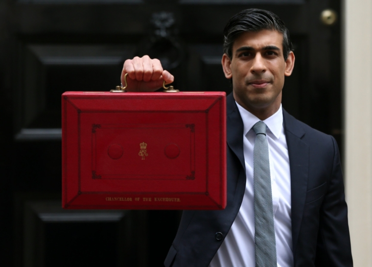 High Quality Rishi Sunak - Briefcase Wanker Blank Meme Template