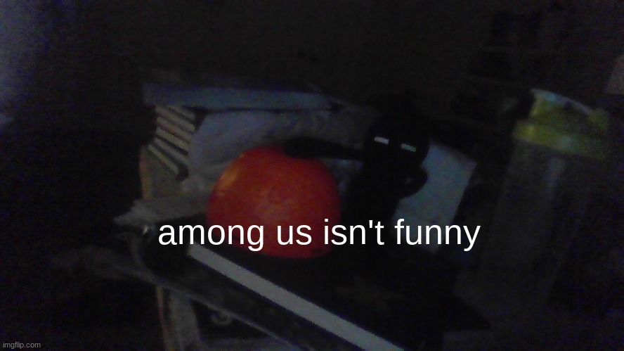 among us isn't funny | made w/ Imgflip meme maker