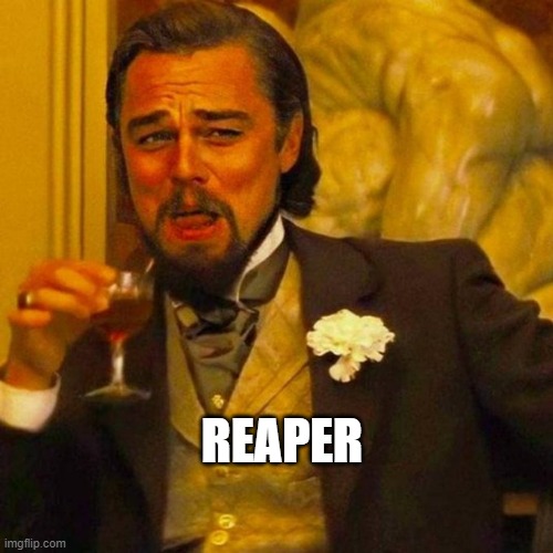 Reaper vs Other DAWs | REAPER | image tagged in reaper | made w/ Imgflip meme maker