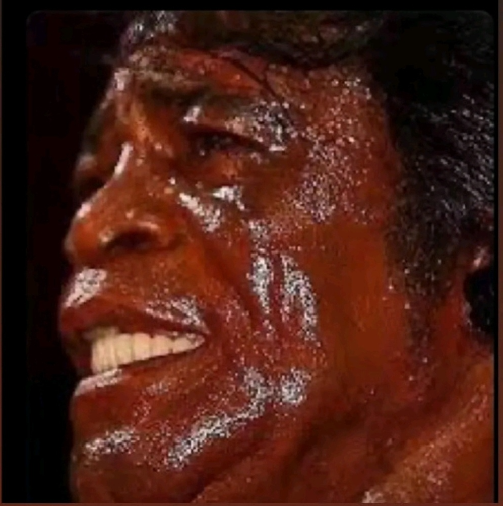 James brown sweating meme