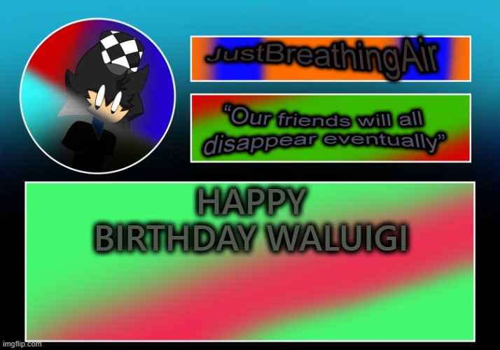 WOOOO LESS GOOO | HAPPY BIRTHDAY WALUIGI | made w/ Imgflip meme maker