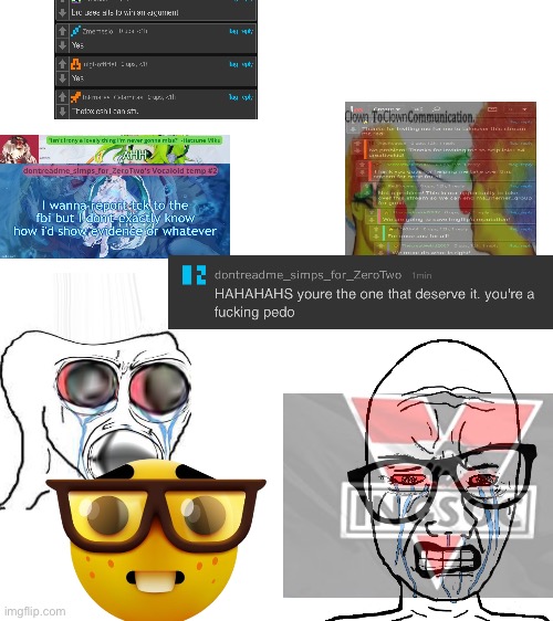 literal ms_memer_group behavior | image tagged in blank white template | made w/ Imgflip meme maker