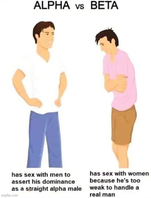 L beta | made w/ Imgflip meme maker