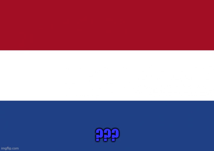 Netherlands Flag | ??? | image tagged in netherlands flag | made w/ Imgflip meme maker