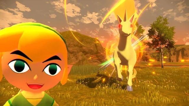 Link Rapidash Selfie Blank Meme Template