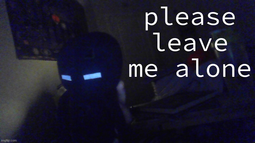 the he!!!! | please leave me alone | image tagged in the he | made w/ Imgflip meme maker