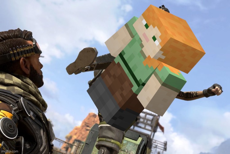 octane stomping mirage | image tagged in octane stomping mirage | made w/ Imgflip meme maker