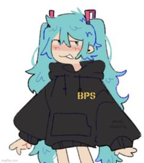 miku on bps witgh me amd jonar (real) | made w/ Imgflip meme maker