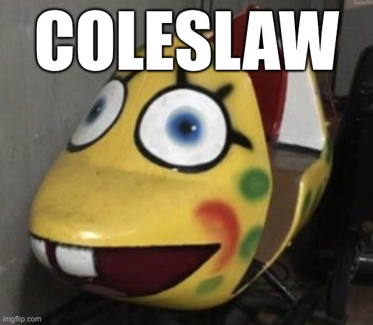 COLESLAW | made w/ Imgflip meme maker