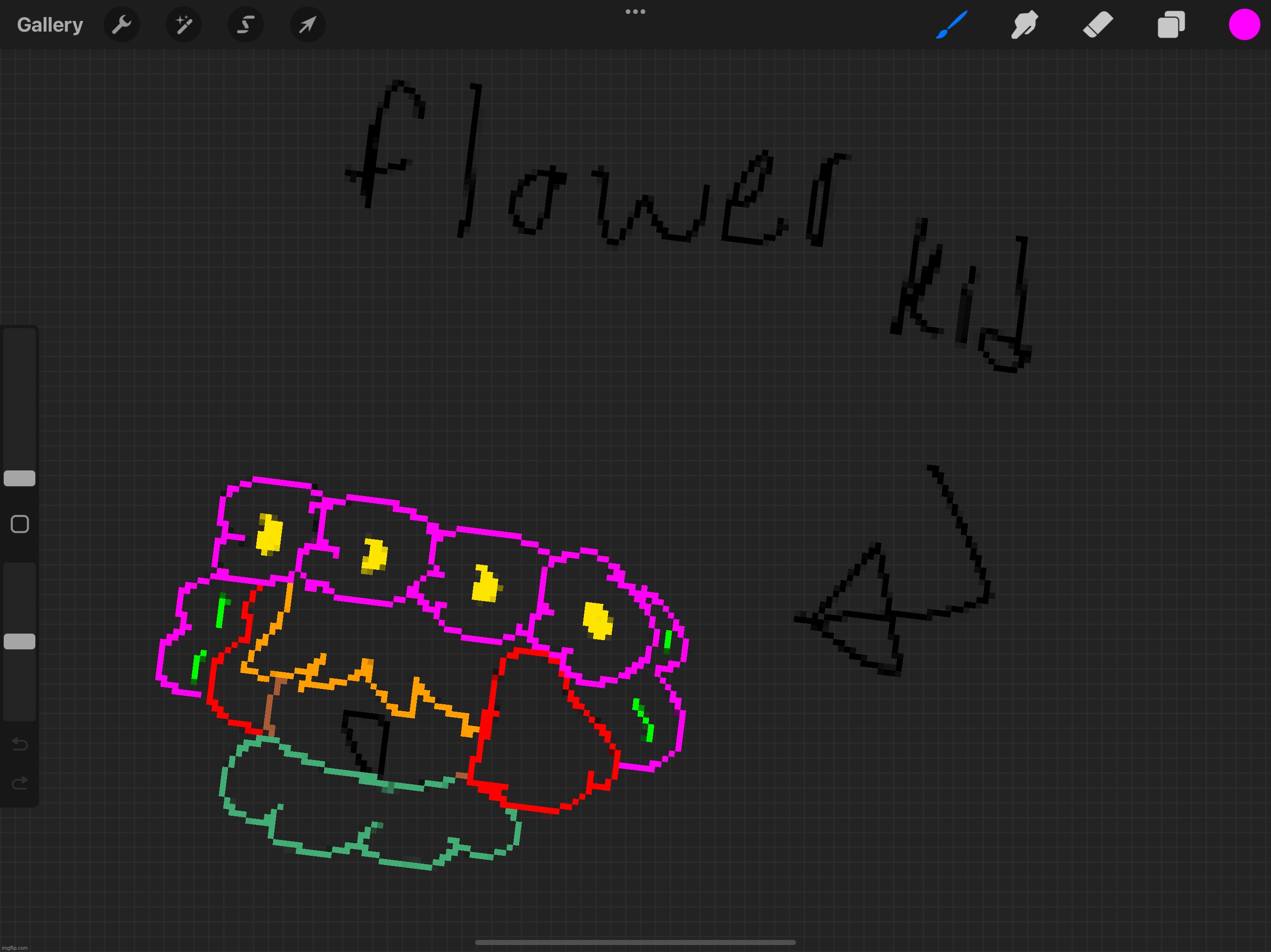 LOOK AT THIS LITTLE,,, WIERD THING I MADE IDK WHAT IT IS | made w/ Imgflip meme maker