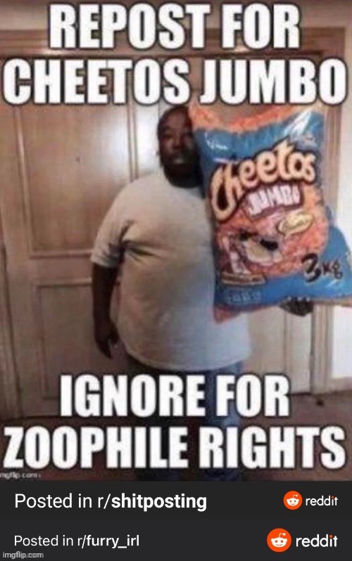 Eat cheetos_ burn zoophiles | made w/ Imgflip meme maker