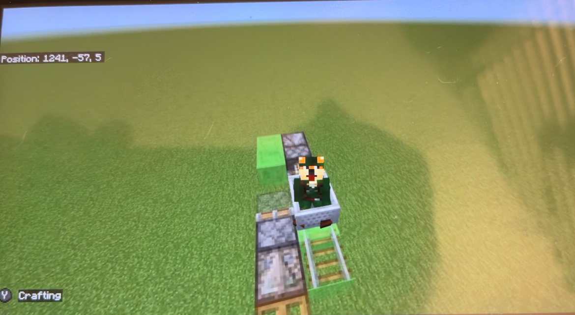 Minecraft Flying Machine Template Blank Meme Template