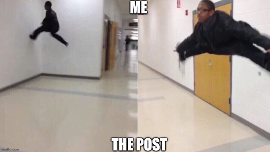 The-floor-is | ME THE POST | image tagged in the-floor-is | made w/ Imgflip meme maker