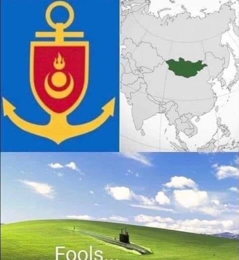 High Quality The great Mongolian Navy Blank Meme Template
