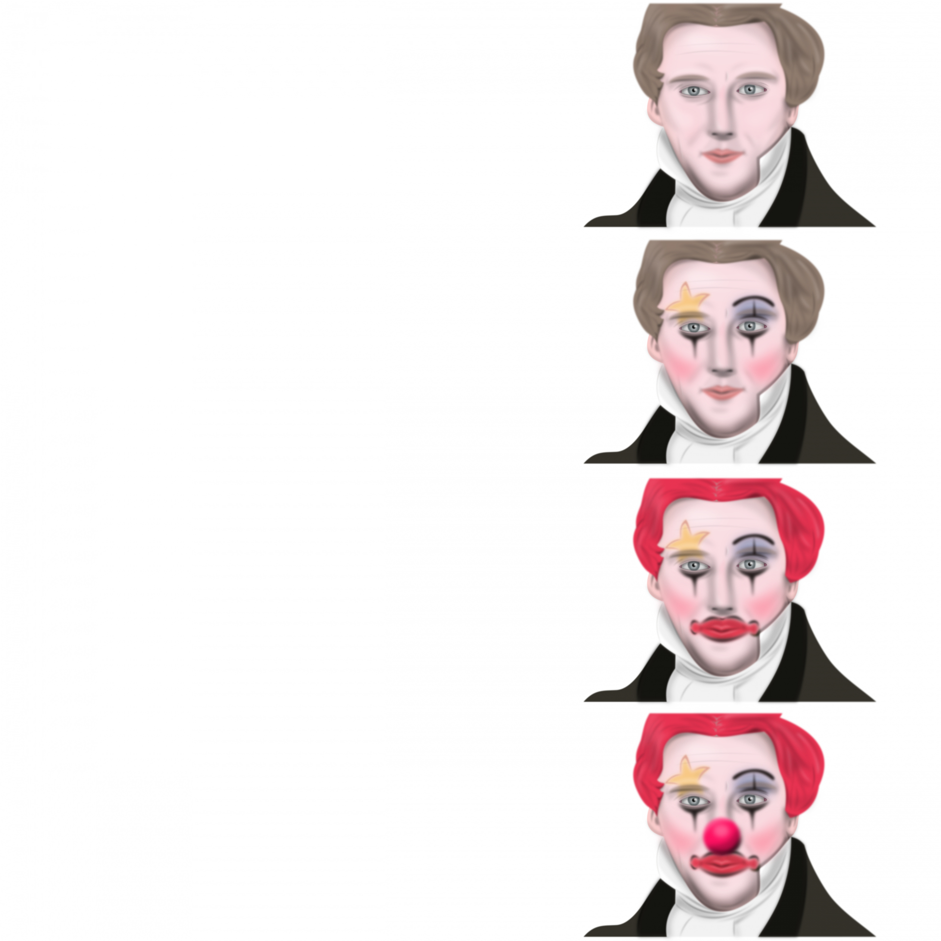 Joseph Smith Clown Blank Meme Template