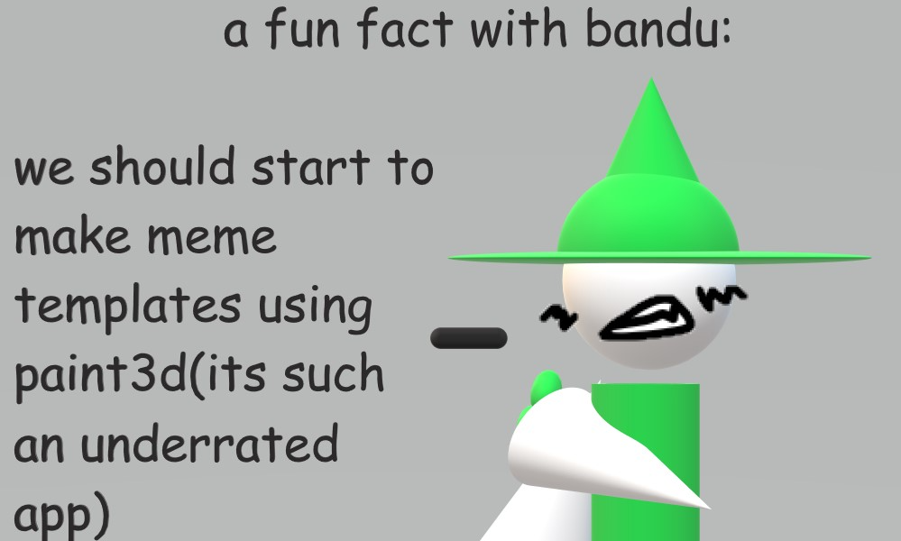 bandu tells you the truth Blank Meme Template