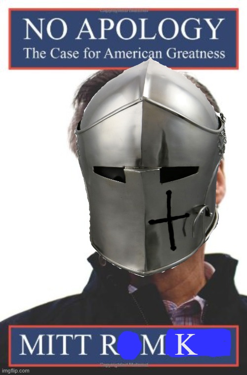 Mitt RMK no apology Blank Meme Template