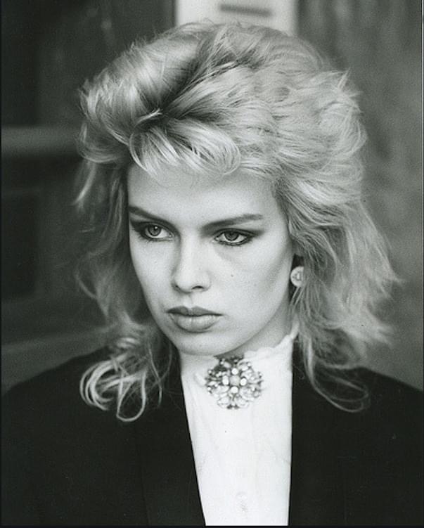 High Quality Kim Wilde black & white Blank Meme Template