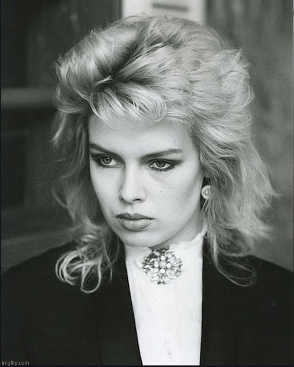 Kim Wilde black & white | image tagged in kim wilde black white | made w/ Imgflip meme maker