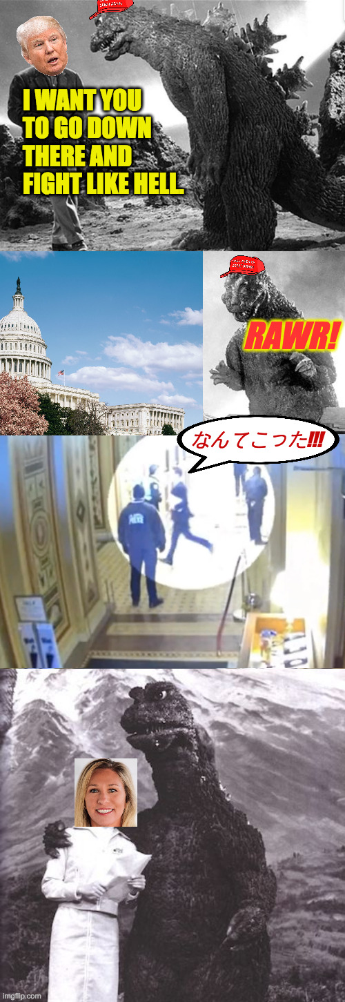 We'll always have these memories. | I WANT YOU TO GO DOWN THERE AND FIGHT LIKE HELL. RAWR! なんてこった!!! | image tagged in memes,us history,inciting,fleeing republicans,memories | made w/ Imgflip meme maker