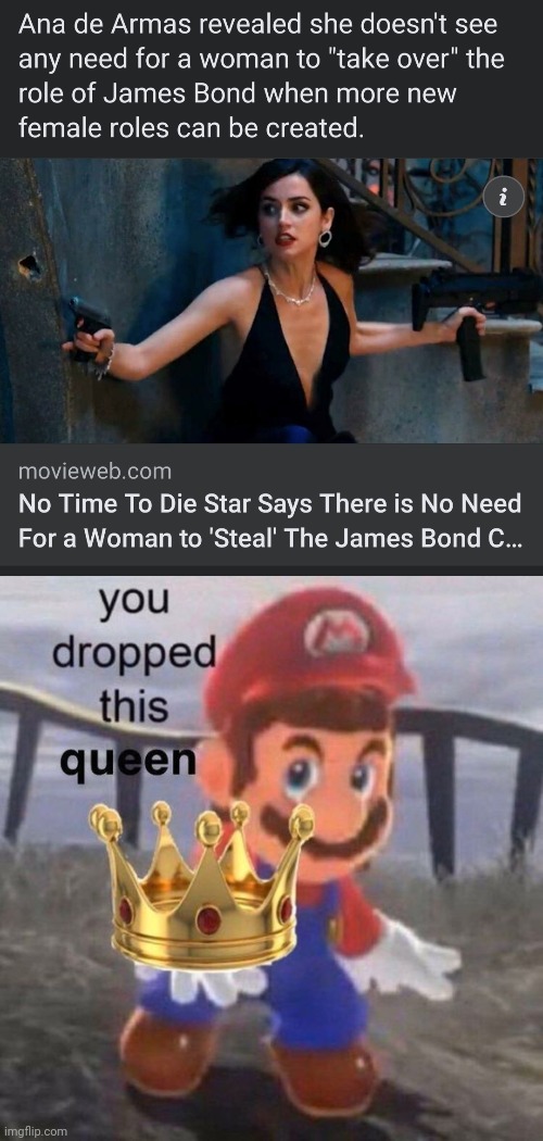 Queen | image tagged in you dropped this queen | made w/ Imgflip meme maker