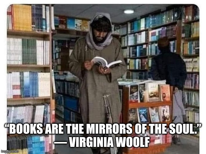 There is hope | “BOOKS ARE THE MIRRORS OF THE SOUL.”
― VIRGINIA WOOLF | image tagged in hope | made w/ Imgflip meme maker