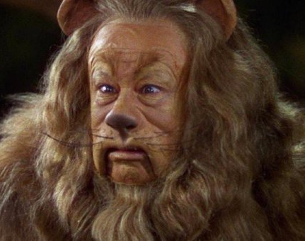 High Quality Cowardly Lion - Wizard of Oz Blank Meme Template