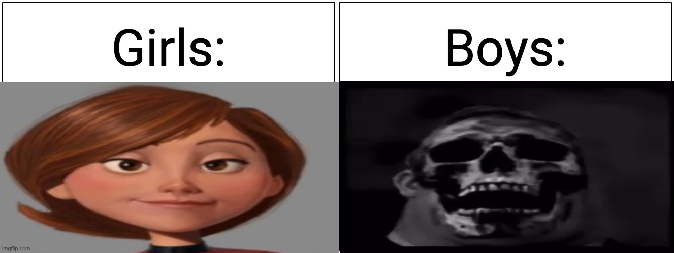 Your mom checks your search history girls vs boys uncanny (When the girls get canny I can't use elastigirl 'cause there is no ca | Girls:; Boys: | image tagged in girls vs boys but it's uncanny and canny | made w/ Imgflip meme maker