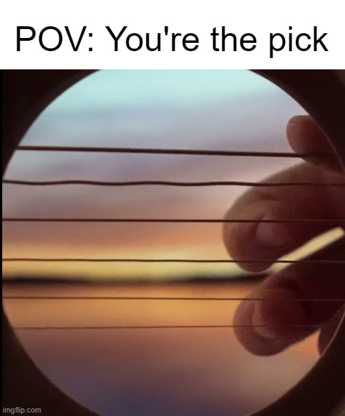 Maybe I like it in here | POV: You're the pick | made w/ Imgflip meme maker