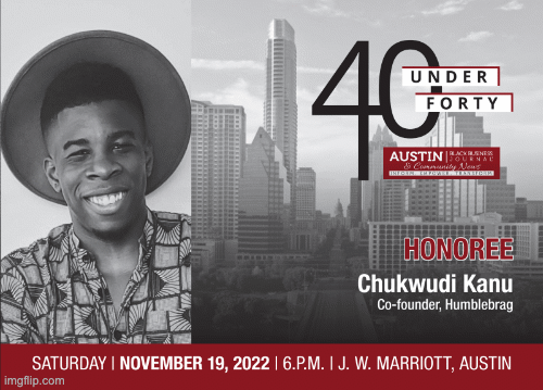 Austin Black Business Journal 40Under40 group 6 | image tagged in gifs,40under40,riana lynn,chukwudikanu,terrypmitchell,diannembeo | made w/ Imgflip images-to-gif maker