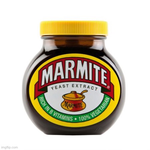 Marmite | image tagged in marmite | made w/ Imgflip meme maker