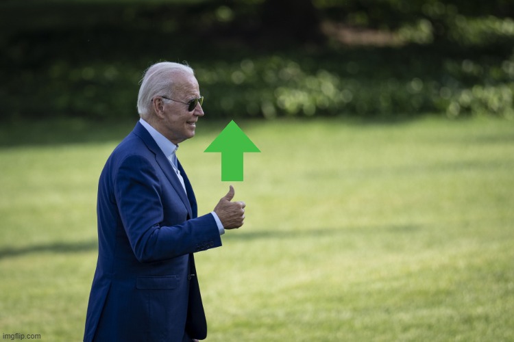 Joe Biden upvote | image tagged in joe biden upvote | made w/ Imgflip meme maker