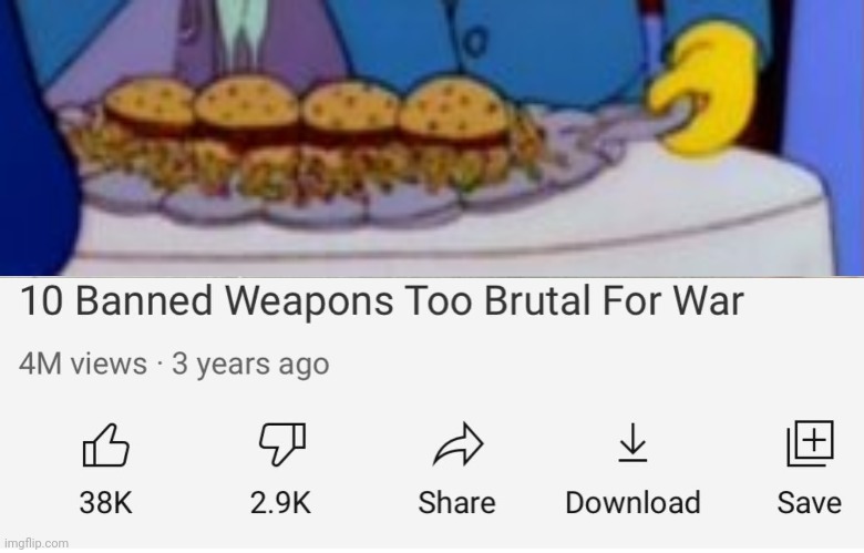 Delightfully devilish, Seymour. | image tagged in banned weapons too brutal for war,the simpsons,steamed hams,skinner | made w/ Imgflip meme maker