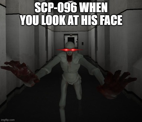 How to not look at scp 096's face