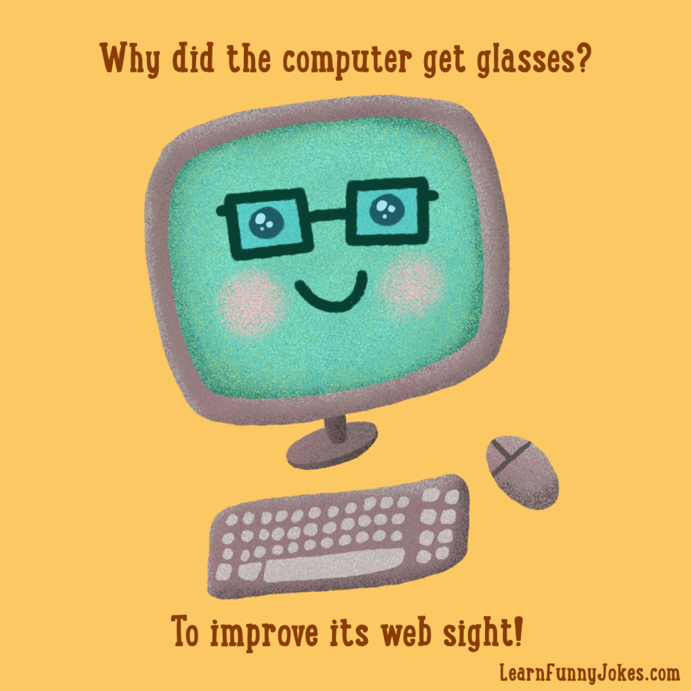 High Quality computer get glasses Blank Meme Template