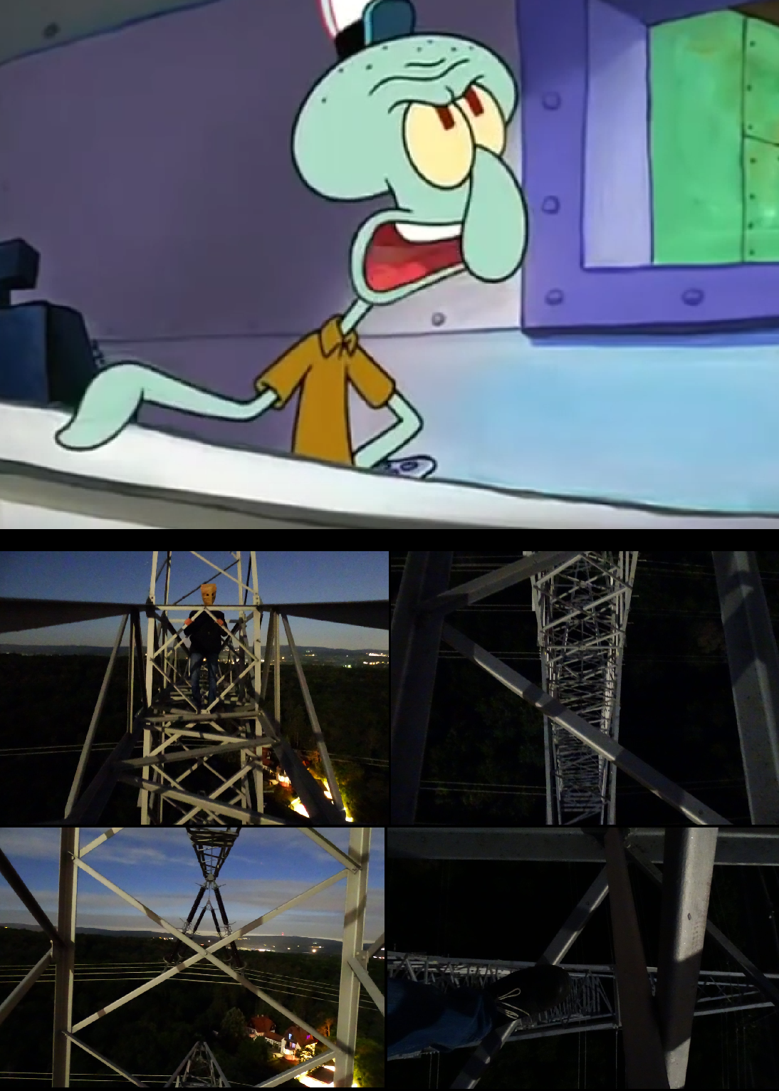 High Quality Squidward Blank Meme Template