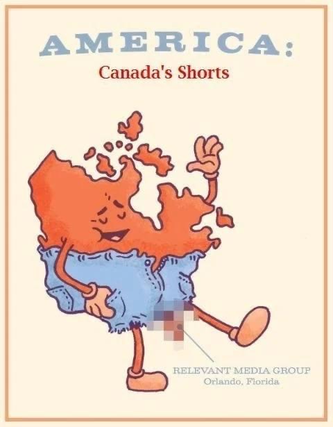 America Canada’s shorts Blank Meme Template