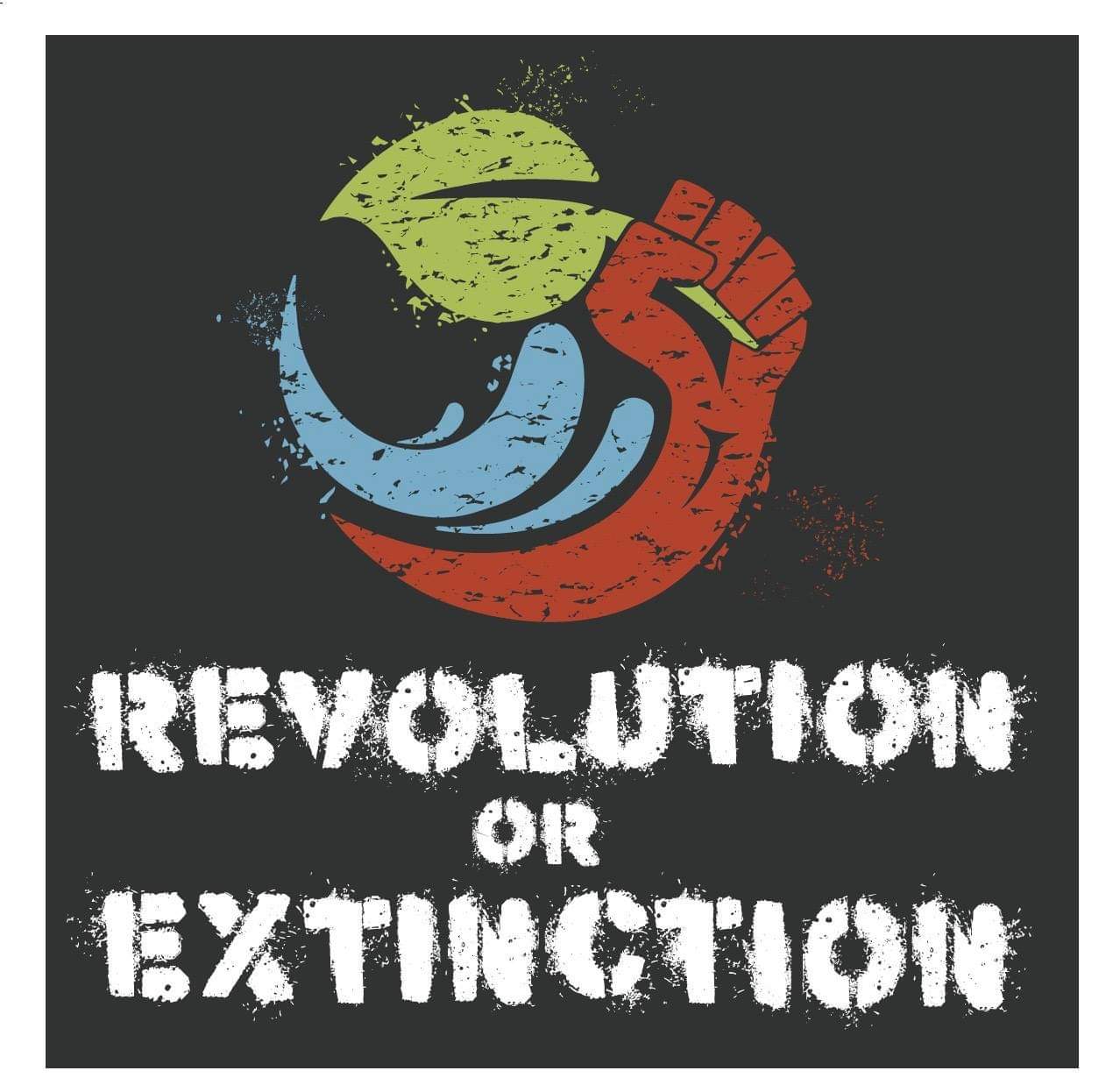 High Quality Revolution or Extinction Blank Meme Template