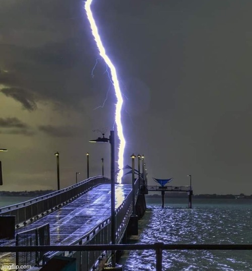 Intense lightning bolt! -Photo by Damon Powers Photography | image tagged in lightning,bolt,intense,awesome,photography | made w/ Imgflip meme maker