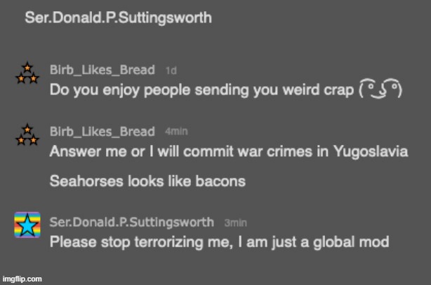 Ser.Donalds' biggest fear | image tagged in ser donalds' biggest fear | made w/ Imgflip meme maker
