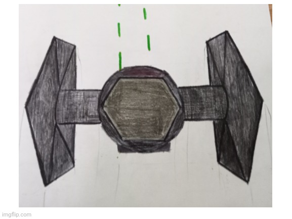 Tie fighter | made w/ Imgflip meme maker