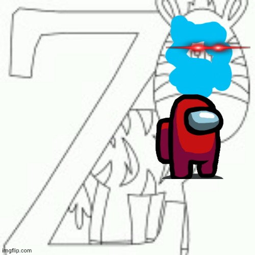 z zebra | image tagged in z zebra | made w/ Imgflip meme maker