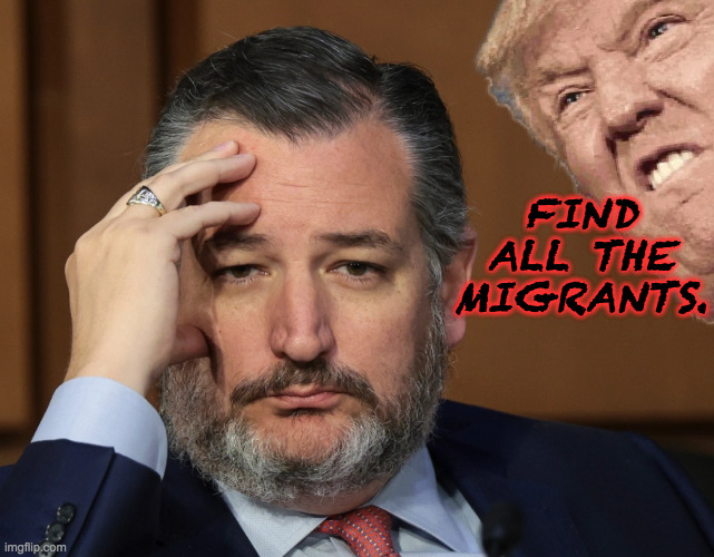 Professor Tex. | FIND ALL THE MIGRANTS. | image tagged in memes,professor tex | made w/ Imgflip meme maker