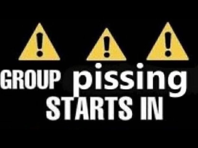 Group Pissing Blank Template Imgflip