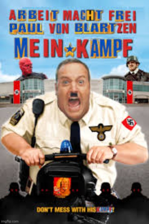 Paul blart nazi cop | image tagged in paul blart nazi cop | made w/ Imgflip meme maker