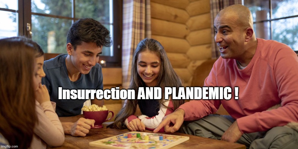 Insurrection AND PLANDEMIC ! | made w/ Imgflip meme maker