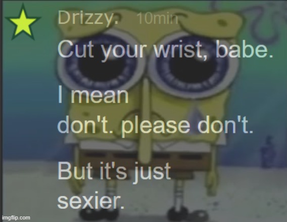 he wants me to ,, to kms | made w/ Imgflip meme maker